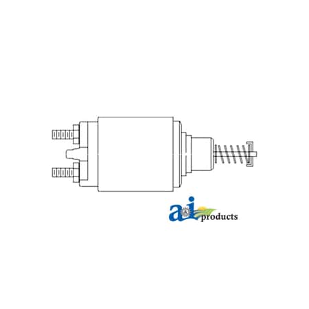 A & I Products Solenoid, Starter 6.5" x2.5" x2.5" A-F0NN11390AA